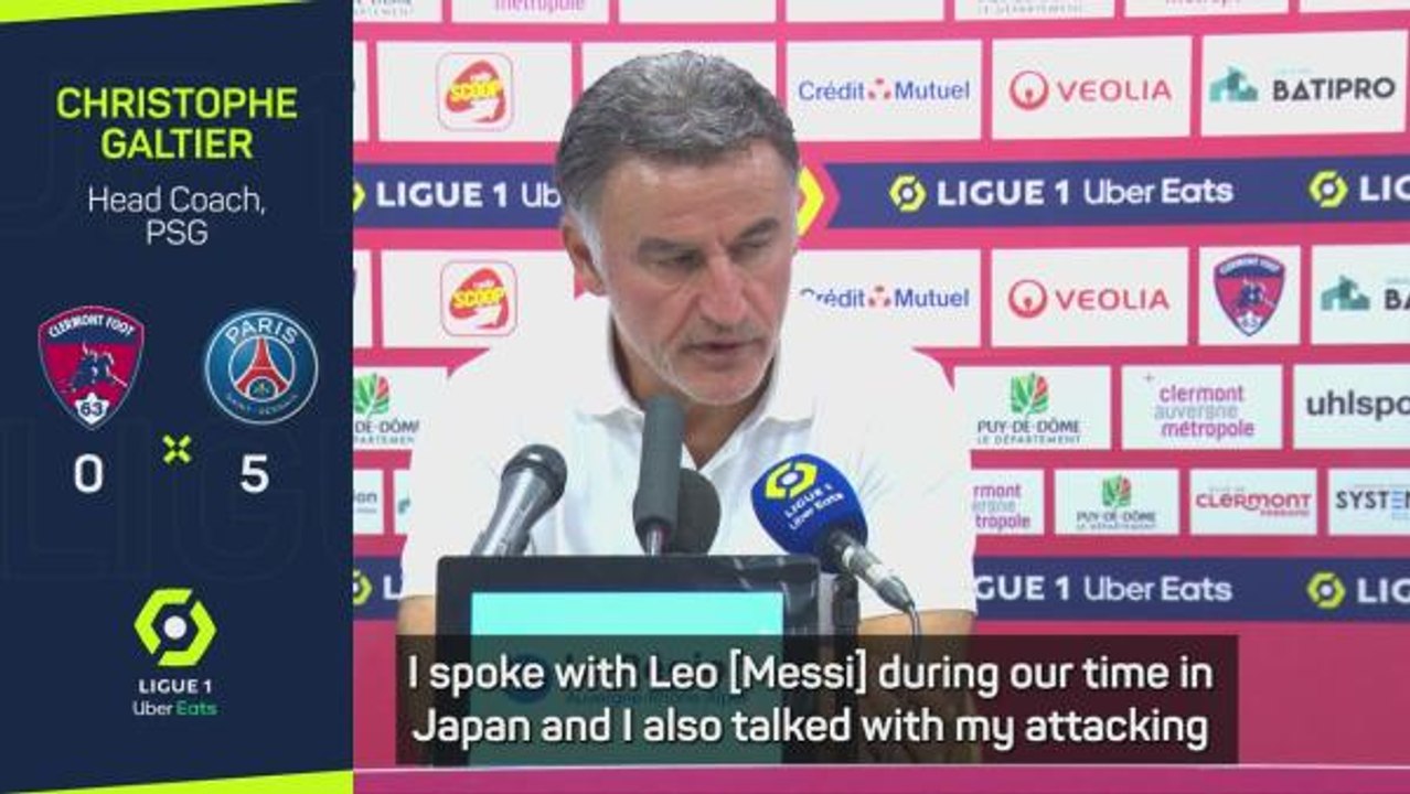 Messi ready to blossom at PSG - Galtier