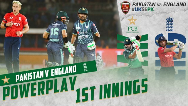 Powerplay | Pakistan vs England | 1st T20I 2022 | PCB | MU2L #PAKvENG | #UKSePK