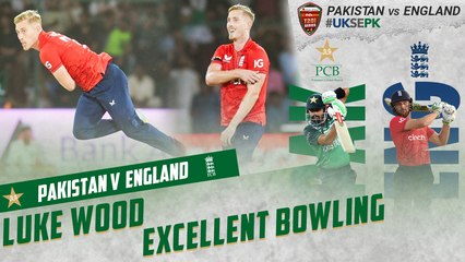 Luke Wood Excellent Bowling | Pakistan vs England | 1st T20I 2022 | PCB | MU2L