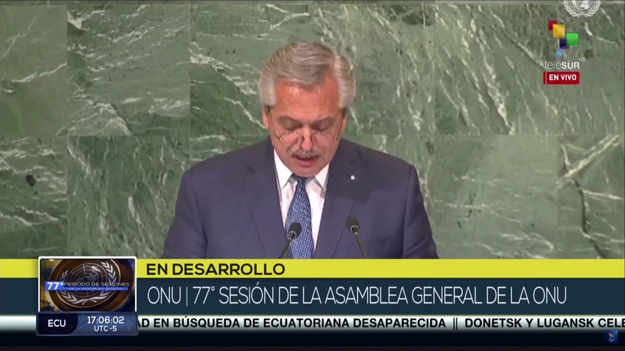 Argentina reafirmó los legítimos derechos de soberanía sobre las islas Malvinas