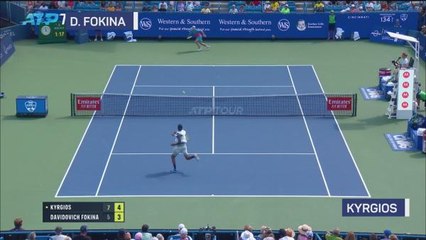 Kyrgios too strong for Davidovich Fokina in entertaining clash