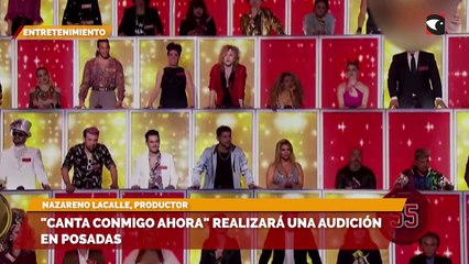 “Canta conmigo ahora" realizará una audición en Posadas