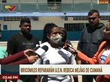 Sucre | Bricomiles realizan trabajo de recuperación U.E.N Rebeca Mejías de Cumaná