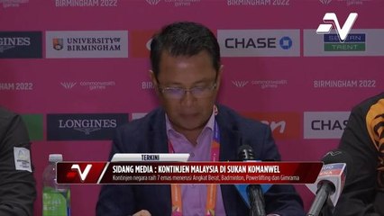SIDANG MEDIA : Reviu kontinjen Malaysia di Sukan Komanwel 2022
