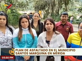 Video herunterladen: Mérida | Colocan 11 toneladas de asfalto en las diferentes vías del mcpio.  Santos Marquina