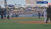 'Stick to soccer!' - Bale taunts LAFC team-mate after pitching at LA Dodgers game