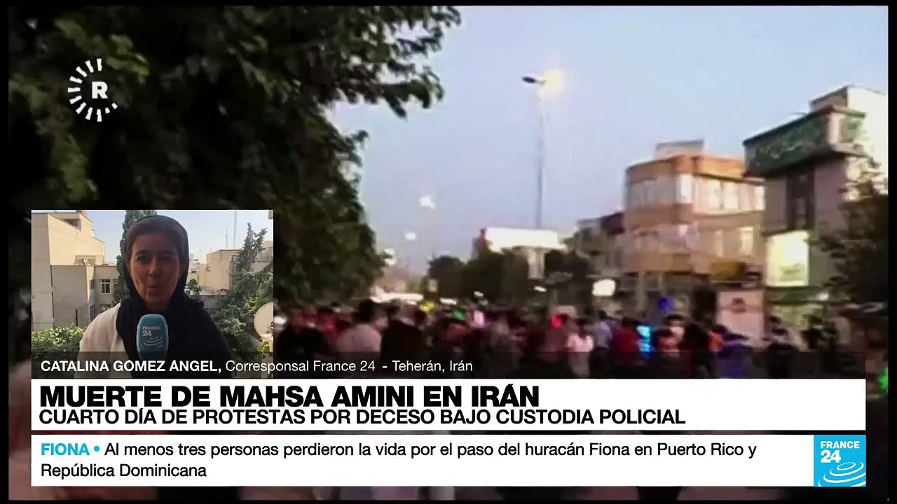 Informe desde Teherán: tres personas fallecen durante las protestas por la muerte de Mahsa Amini