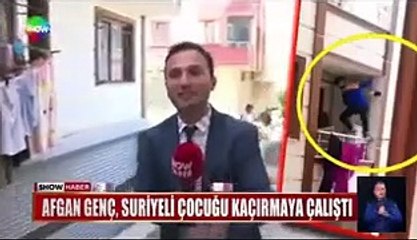 Suriyeli çocukla evlenmek isteyen Afgan, kaçırmak için evi bastı