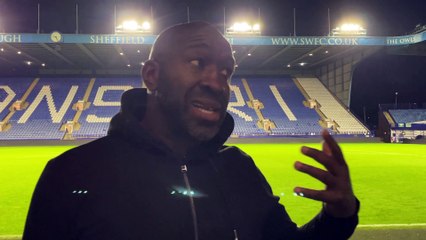 Darren Moore unhappy with Sheffield Wednesday's 'second string' performers