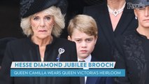 All About Queen Victoria's Diamond Brooch That Queen Camilla Wore to Queen Elizabeth's Funeral