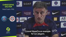 Galtier sees Messi 'flourishing' at PSG