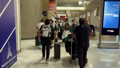 La Verde llegó a Francia y ultima detalles para el amistoso ante Senegal