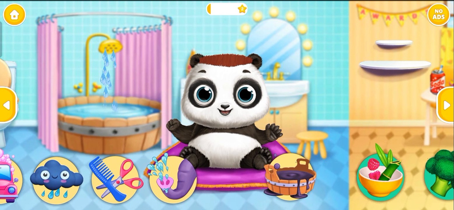Fun Kids Game - Panda Lu Baby Bear Care 2 - Part 2