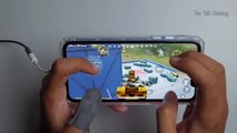 A12 Bionic _ iPhone XR PUBg full Handcam Solo v squad(Release crazy gamer)