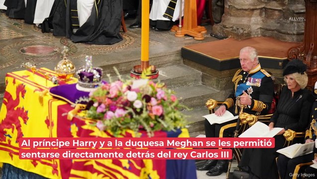 Cerca del rey: ¿Por qué Harry y Meghan se sentaron detrás de Carlos III en el funeral de Isabel II?
