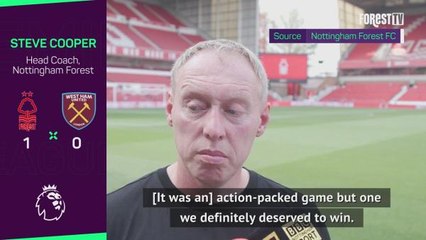 Cooper dedicates first EPL win to Forest fans