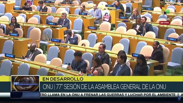 Pdte. de Argentina agradece ante la ONU la solidaridad por el intento de magnicidio contra CFK