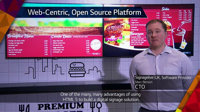 LG Commercial Display - Benefits of webOS - Digital Signage