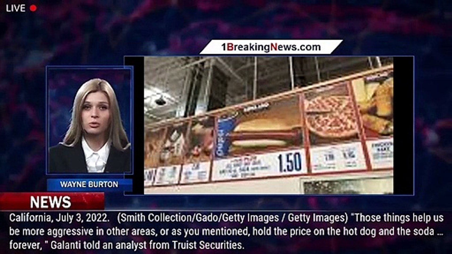 Costco CFO says the $1.50 hot-dog-and-soda combo is 'forever