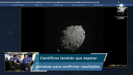 Así impactó DART, nave de la NASA, al asteroide “Dimorfo” para desviar su trayectoria