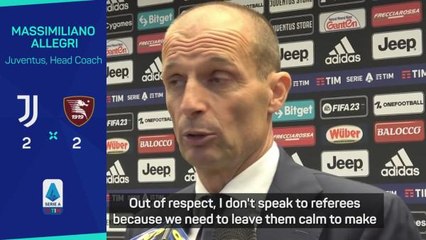 Massimiliano Allegri questions controversial VAR call