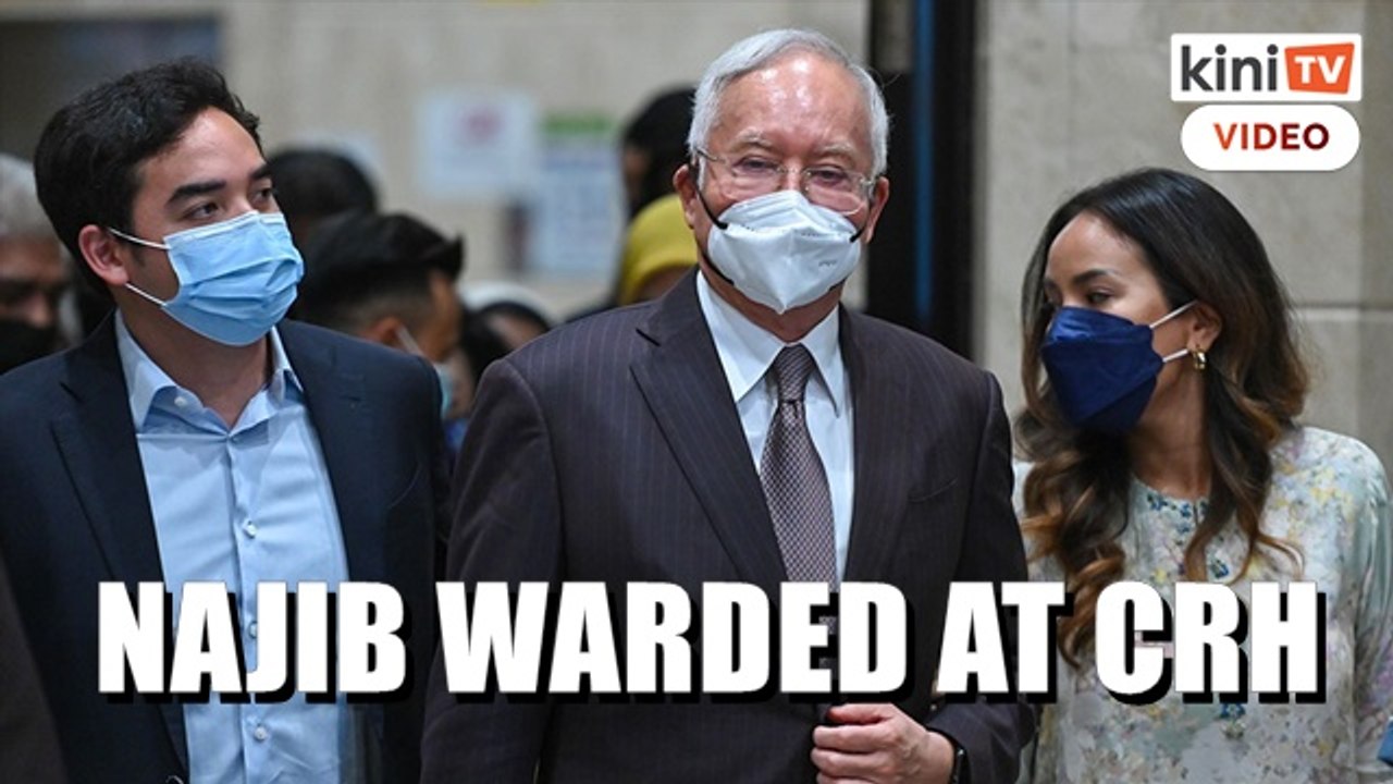 Confirmed: Najib warded at Cheras Rehabilitation Hospital