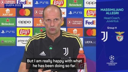 Vlahovic ranks among Mbappe and Haaland – Allegri