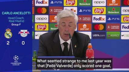 I should be pensioned off if I can't get Valverde scoring! Ancelotti