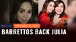 Marjorie, Claudine Barretto defend Julia Barretto amid Dennis Padilla’s rants