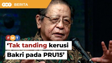 Download Video: Saya tak tanding kerusi Bakri pada PRU15, tegas Kit Siang