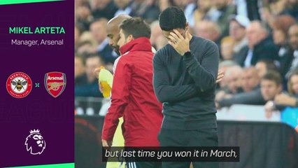 'Thank you, I will send it back' - Arteta hoping to end Manager of the Month curse