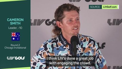 LIV Tour 'awesome' as Smith dominates round 2 in Chicago