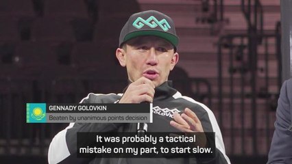 Golovkin rues late start in defeat to Canelo