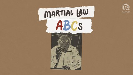 Martial Law ABCs