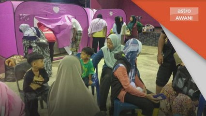 Banjir Kilat | Satu PPS dibuka tempatkan tujuh keluarga