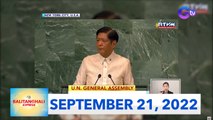 Balitanghali Express: September 21, 2022