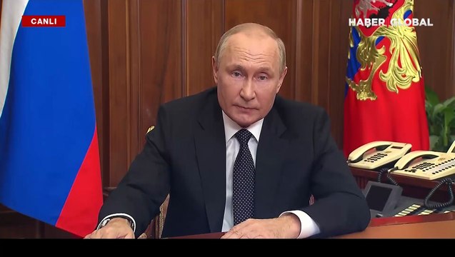 Son Dakika: Rusya lideri Vladimir Putin kısmi seferberlik ilan etti