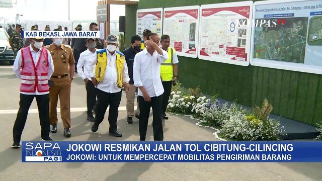 Bersama Menteri PUPR, Jokowi Resmikan Tol Cibitung-Cilincing, Jaktim-Jakut Kini Hanya 30 Menit!