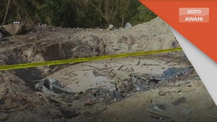 Sisa Kimia | Kerja pembersihan tapak sampah haram di Dengkil selesai