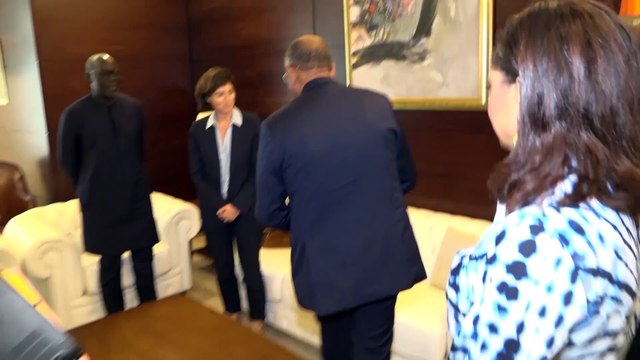 Christel Heydeman, nouvelle directrice générale du Groupe Orange en visite en Côte d’Ivoire, a été reçue par le Premier Ministre Patrick Achi