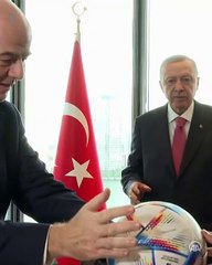 Infantino, Erdoğan'ı maça çağırdı!