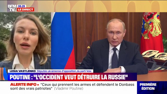 Référendums d'annexion du Donbass: pour la députée ukrainienne Lesia Vasylenko, ils sont absolument illégitimes