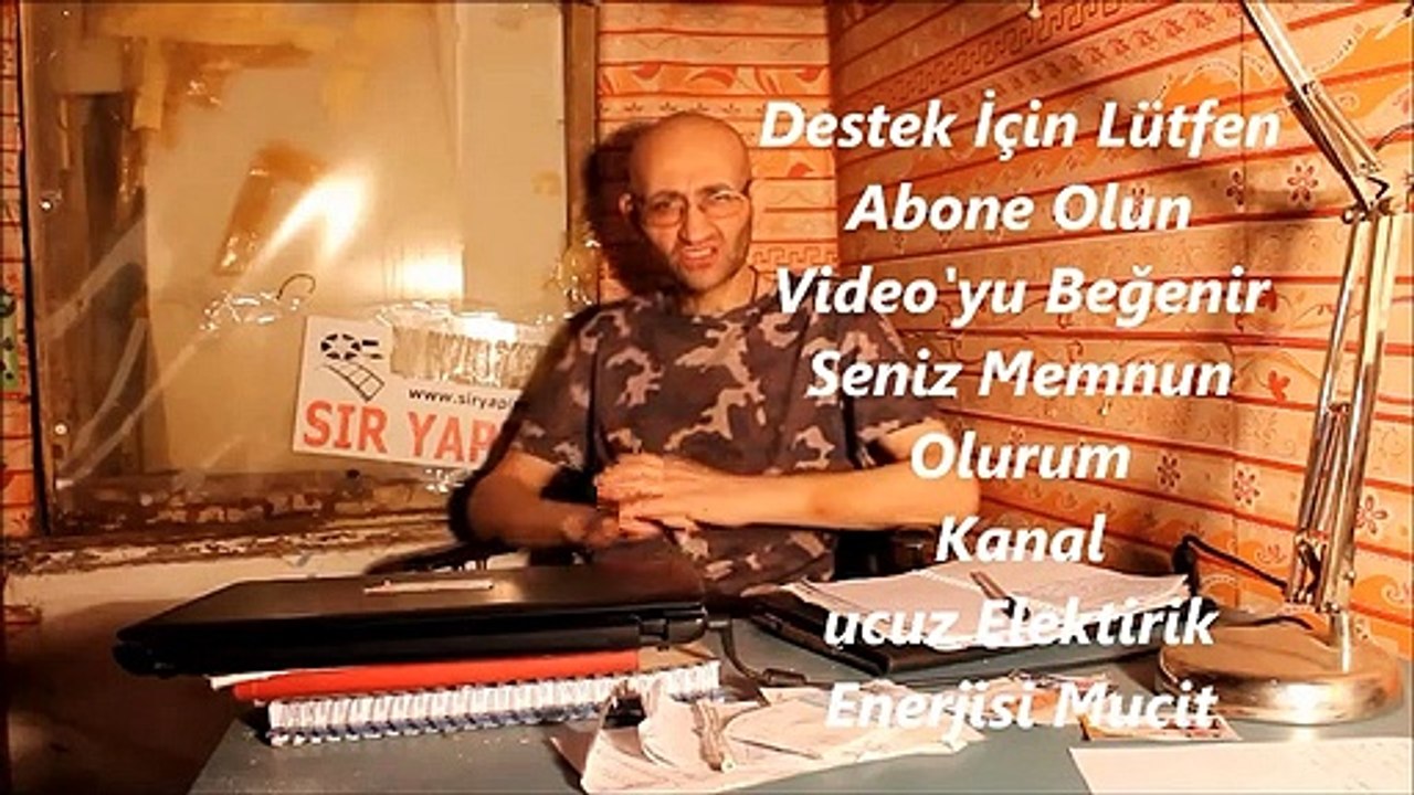 ucuz elektrik enerjisi mucit icatın  çöpten ene...