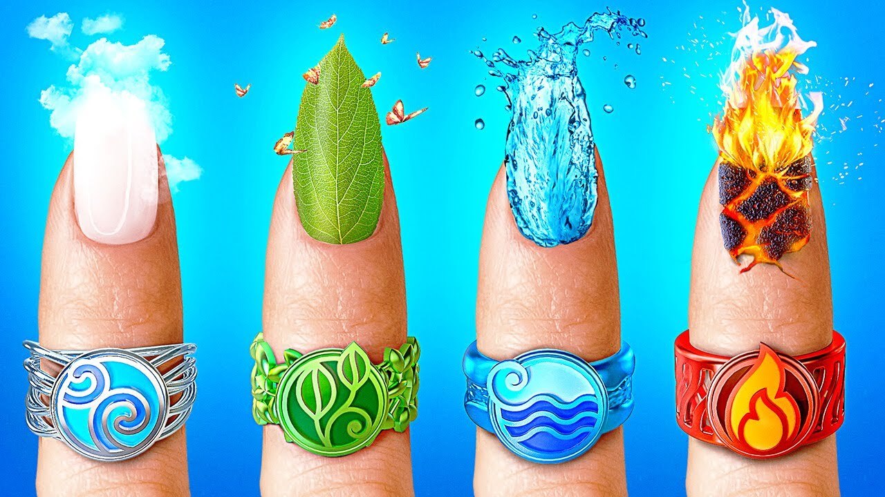 WE ADOPTED FOUR ELEMENTS __ Fire, Water, Air and Earth Girls at School! Family Struggles by 123 GO!