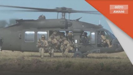 Konflik Ukraine | Tentera AS tiba di Romania, perkukuh kehadiran di Eropah