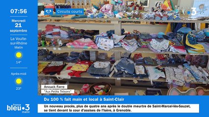 21/09/2022 - Le 6/9 de France Bleu Drôme Ardèche en vidéo