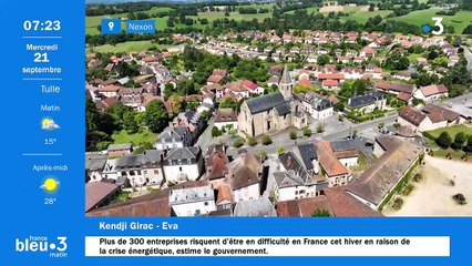 21/09/2022 - Le 6/9 de France Bleu Limousin en vidéo