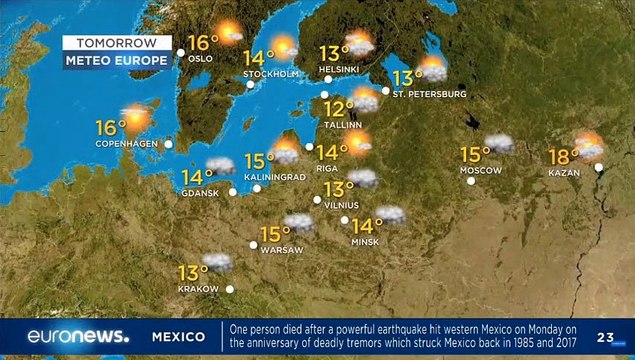 Euronews - Meteo Europe - 2022-09-21