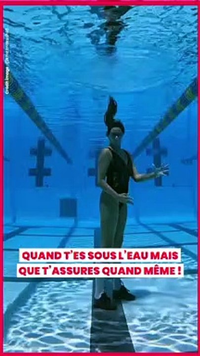 SIMONE - SMILE : Quand t'es sous l'eau, mais que t'assure quand même