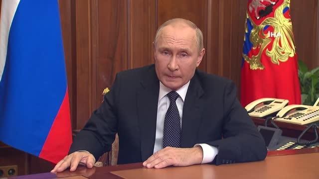 Putin ülkede kısmi seferberlik ilan etti Zaporijya ve Herson bölgelerindeki halkın alacağı kararı destekleyeceğiz